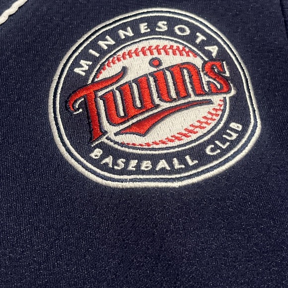 MINNESOTA TWINS ADIDAS FRANCISCO LIRIANO JERSEY YOUTH M‎ 10-12 Vtg MLB BLUE EUC - Picture 5 of 11